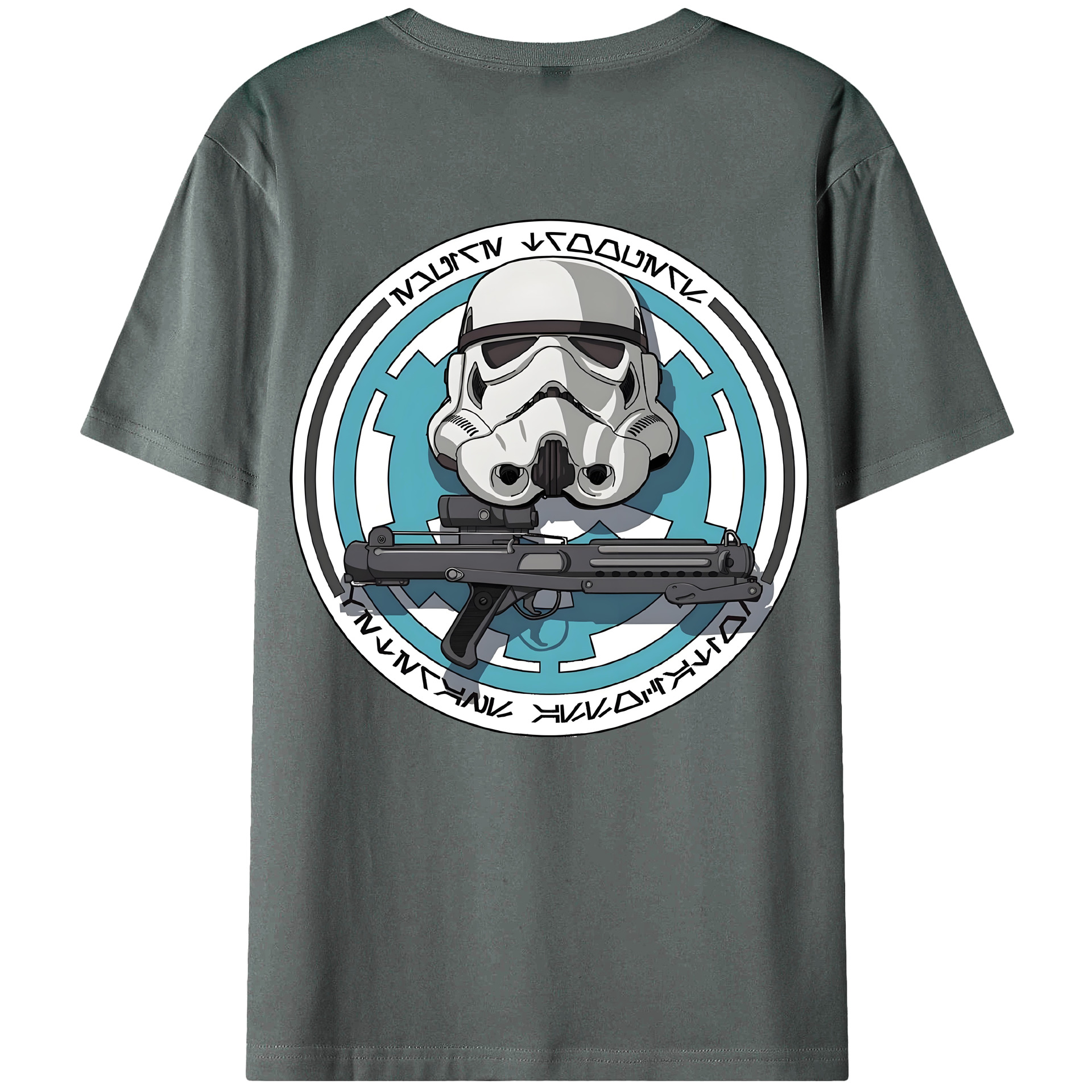 （画像用） スター・ウォーズ Star Wars 綿100％ メンズ半袖Tシャツ（バックプリント） 通気性